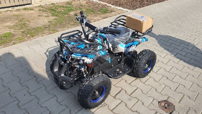 Dětská elektro čtyřkolka ATV Torino 1200W 48V modr