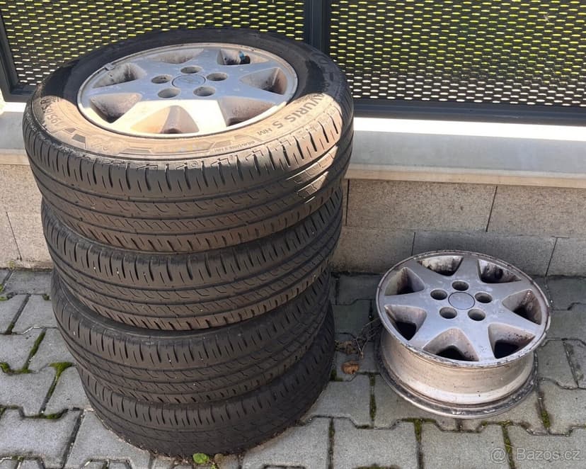 Alu Ford Sierra R15 5x112 6J ET38 střed 63,3 mm