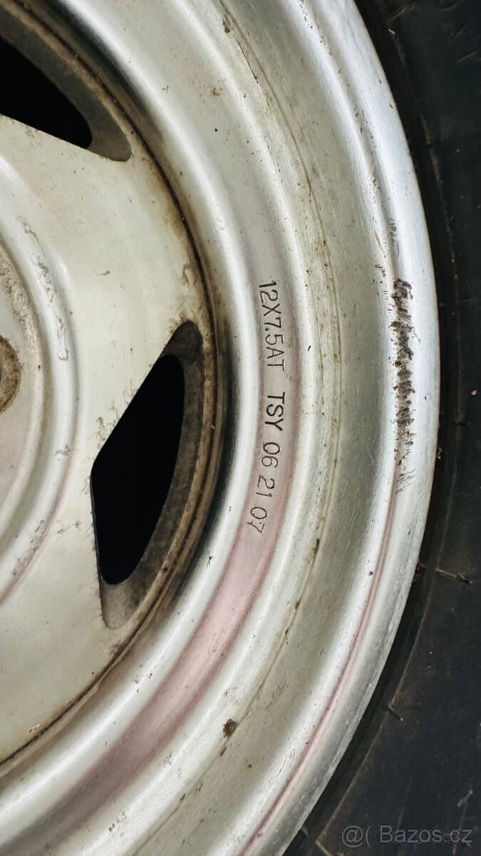 Disky s pneu z Yamaha grizzly