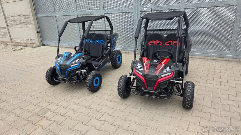 Buggy Cheetah Mini 163ccm 5-10let modrá