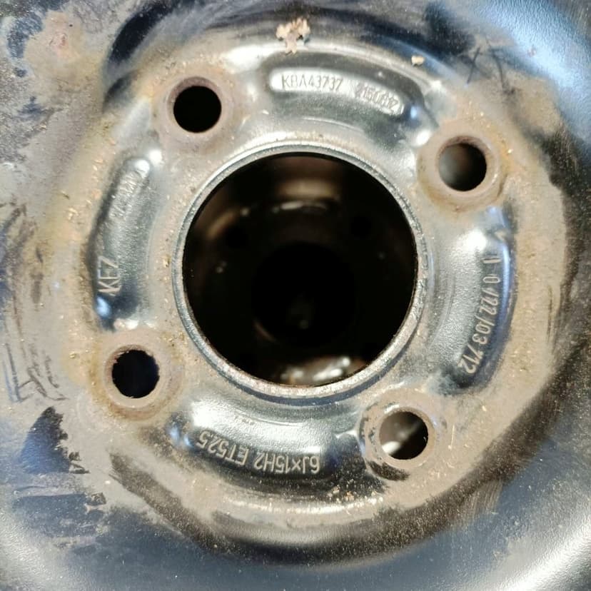 15" plechová kola – 4x108 – FORD (Fiesta, Fusion, MAZDA)  D