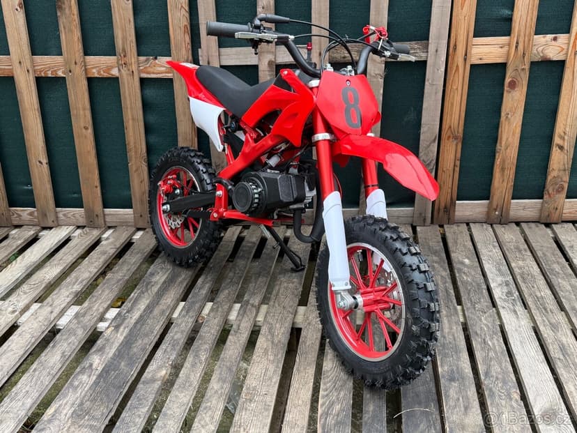 Minicross 49ccm2T červený C029
