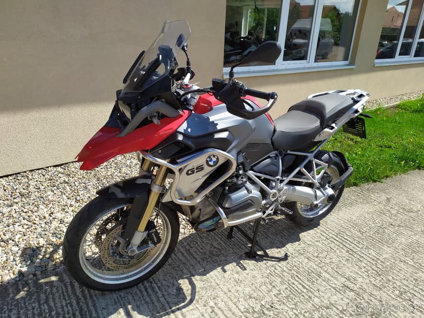 BMW R 1200 GS LC-2013- drátěná kola-perfektní stav