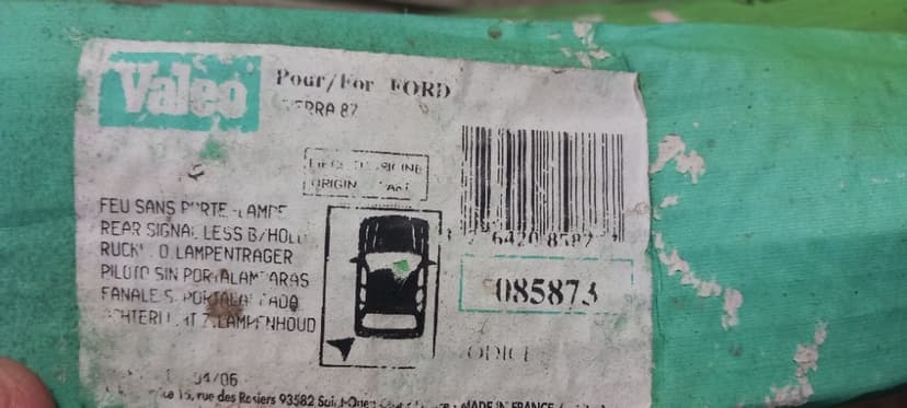 Ford Sierra 1989 -  Zadní levé světlo