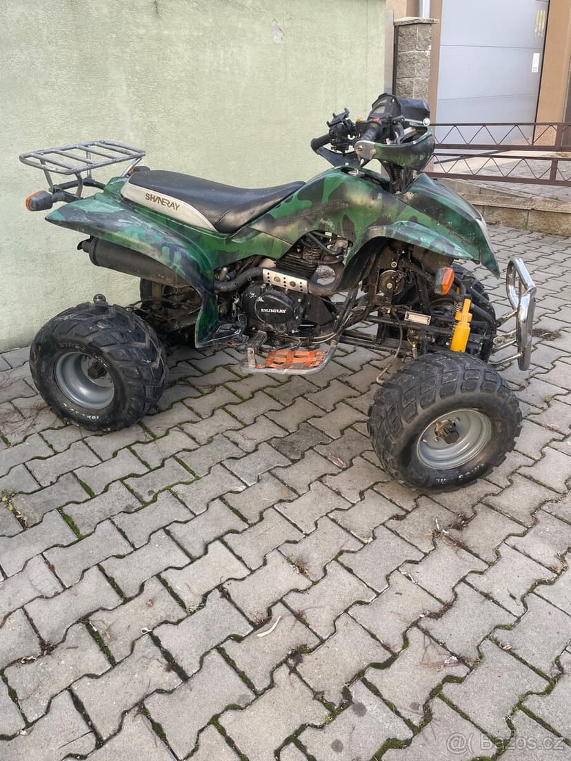 ATV čtyřkolka quad SHINERAY 200 manuál