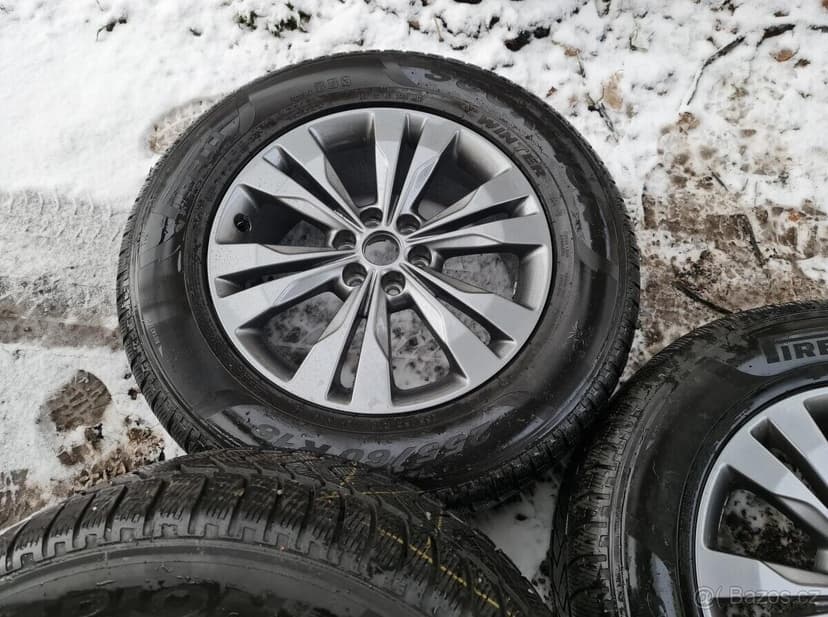 zimní Alu kola Mercedes X-Class W470 – 18" originál sada Pr