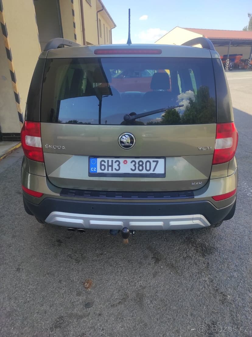 Škoda Yeti 2.0 tdi, 110 kw, 4x4