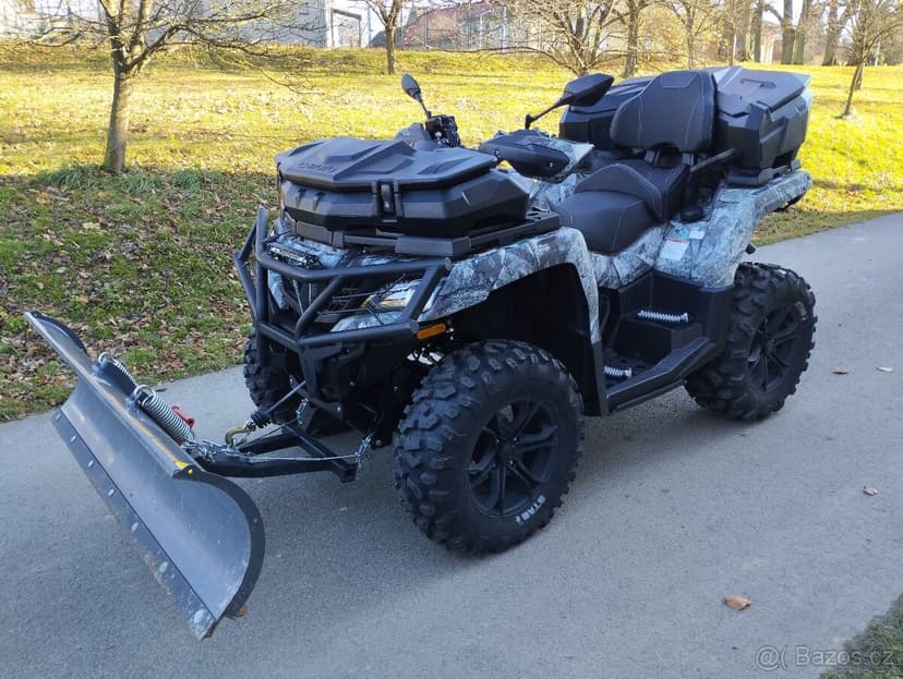 CFmoto Gladiator  X1000, r.v 2021, 1150km, výbava, bílá SPZ