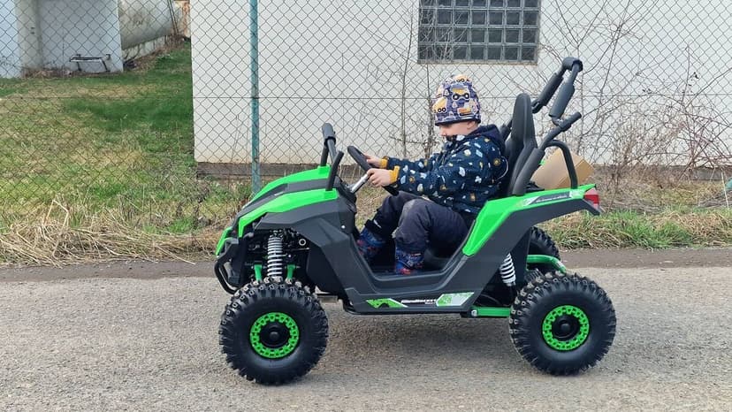 Dětská Bugina akumulátorová ECO MiniUTV Renegade 1200W 48..