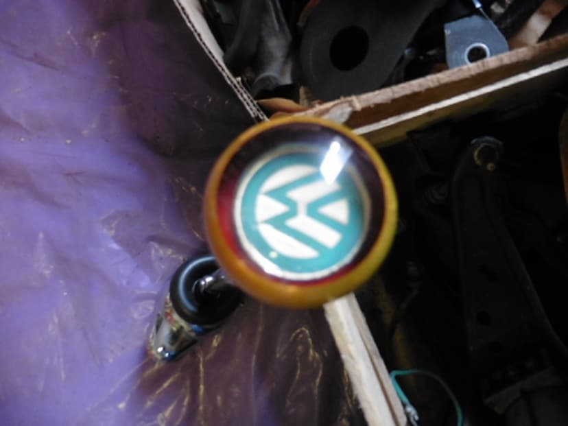 VW Brouk - uzamykatelná řadící páka