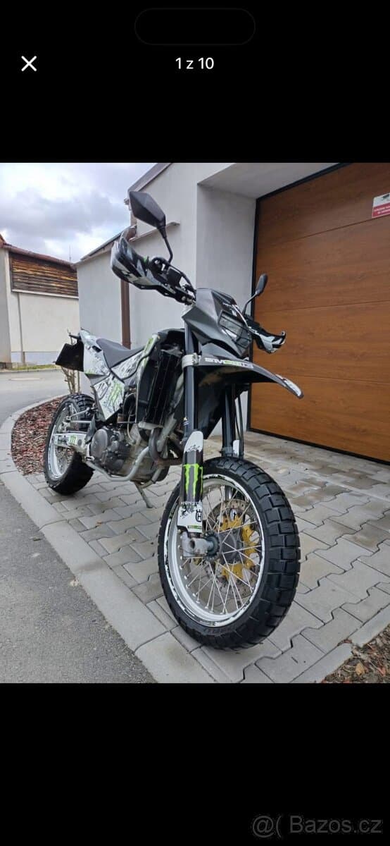Husqvarna sm te 610 r.v.2010 včetně vybavení