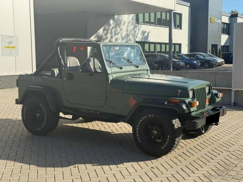 Jeep Wrangler YJ 2.5 4WD, rok výroby 1989