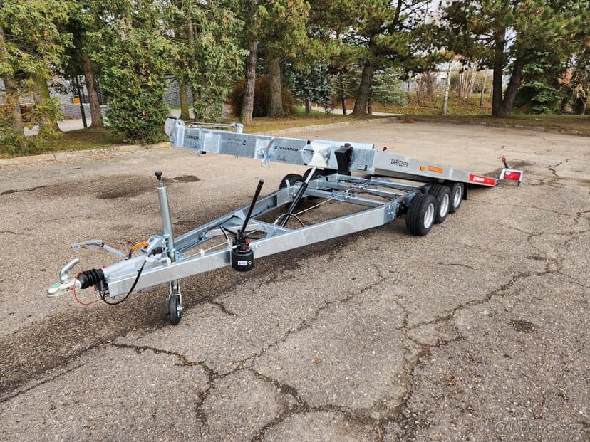 Hydraulická sklopka Carkeeper 500x212cm, 3500/790kg, VDI2700