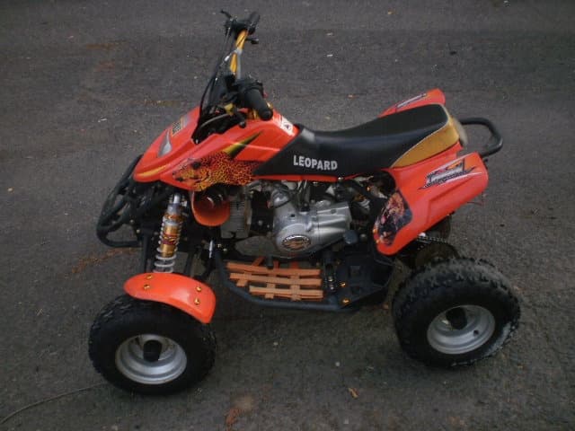 dětská čtyřkolka 110ccm leopard