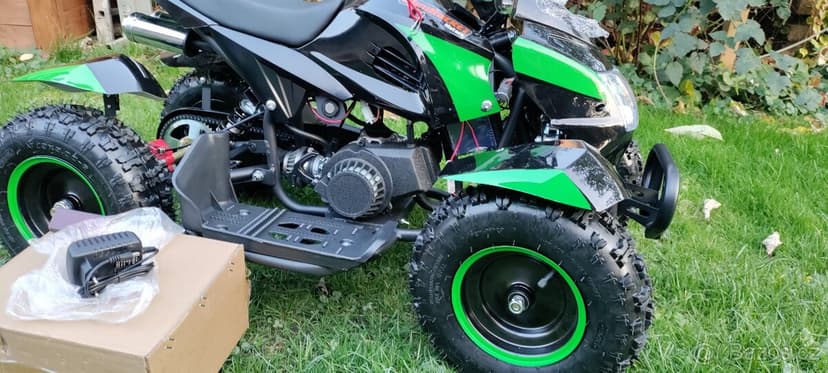 Nová dětská čtyřkolka Cobra 49ccm, E startér a DO