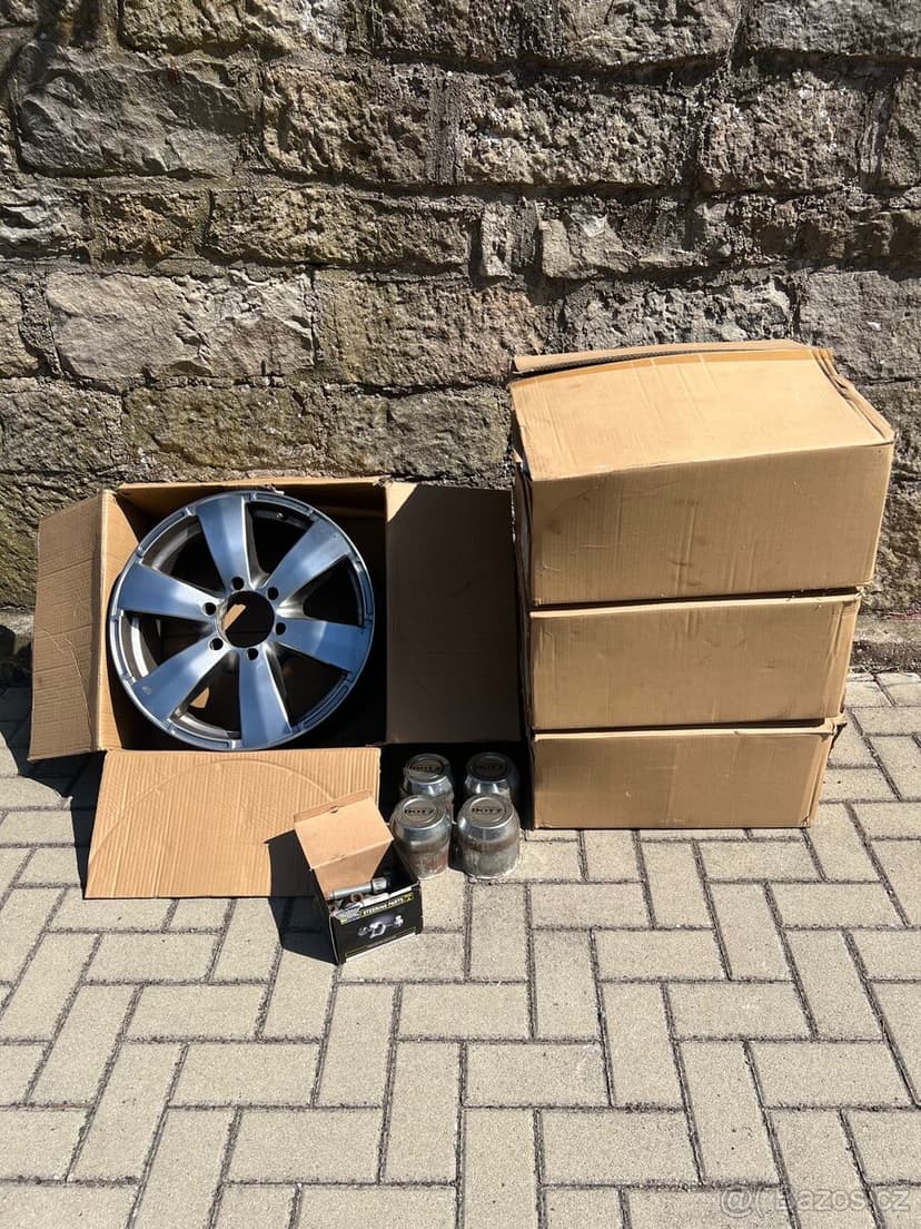 ALU disky DOTZ 18 5×139,7