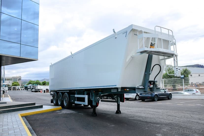 Sklápěcí návěs - Tisvol 57.3m3 5980kg Ihňed k odberu