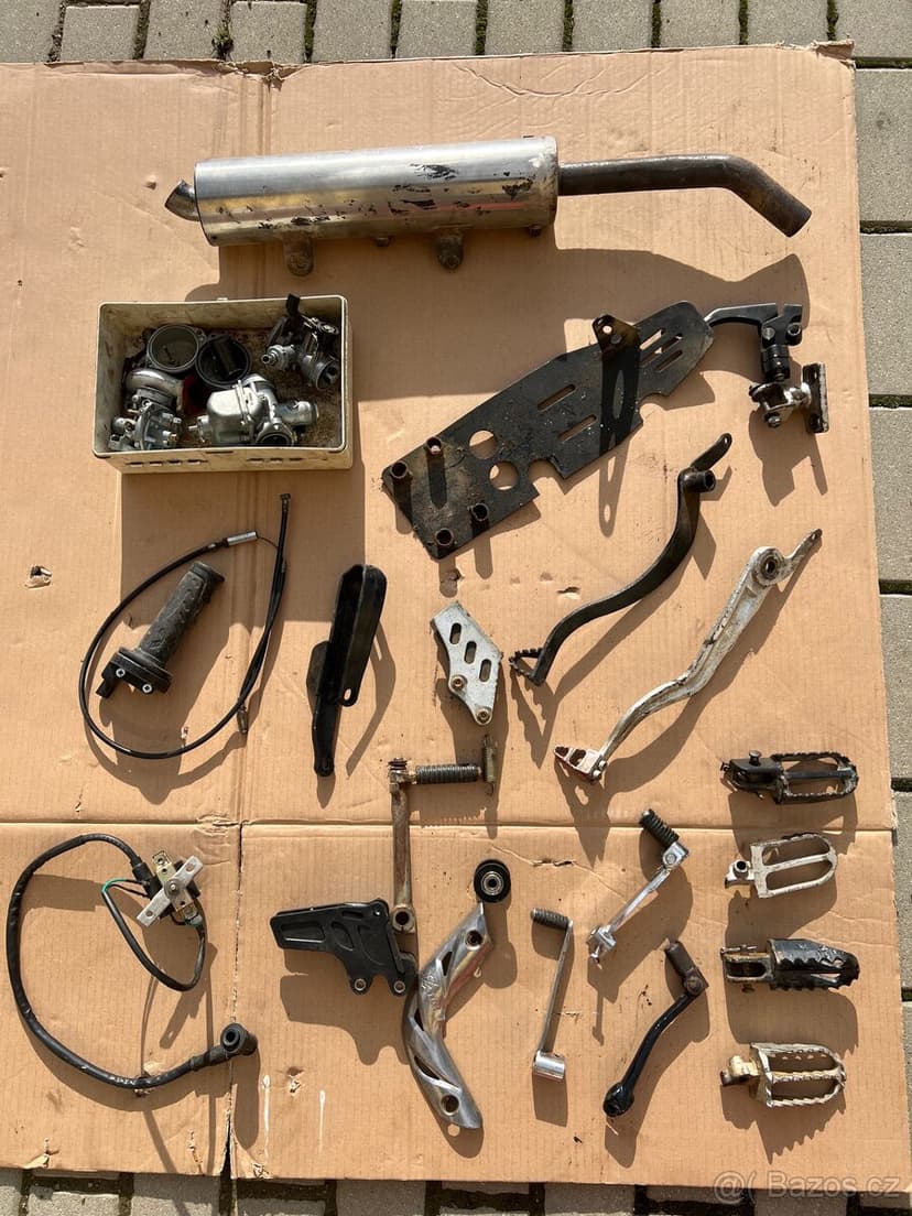 Soubor náhradních dílů - Pitbike 125