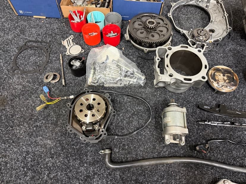 Díly motoru KTM SX-F 450 2019