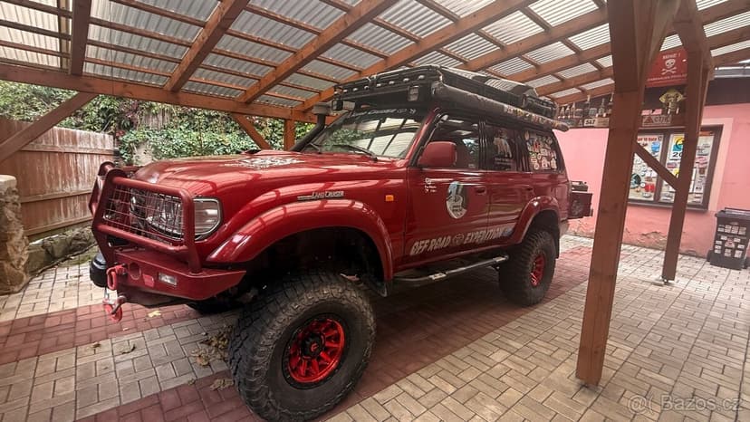 Toyota and Cruiser HDJ 80 Expediční