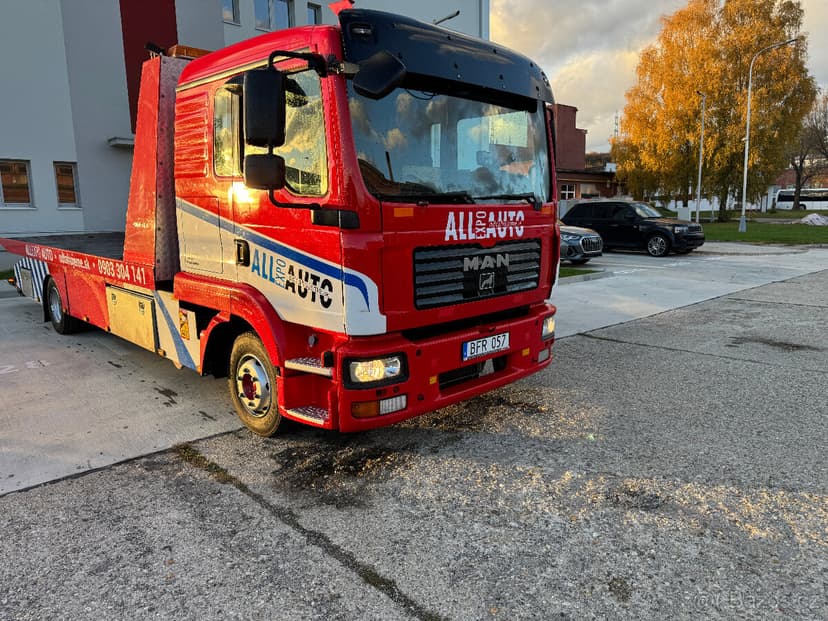 MAN TGL 12.240 - odťahový a vyproštovací špeciál CO-ME-AR