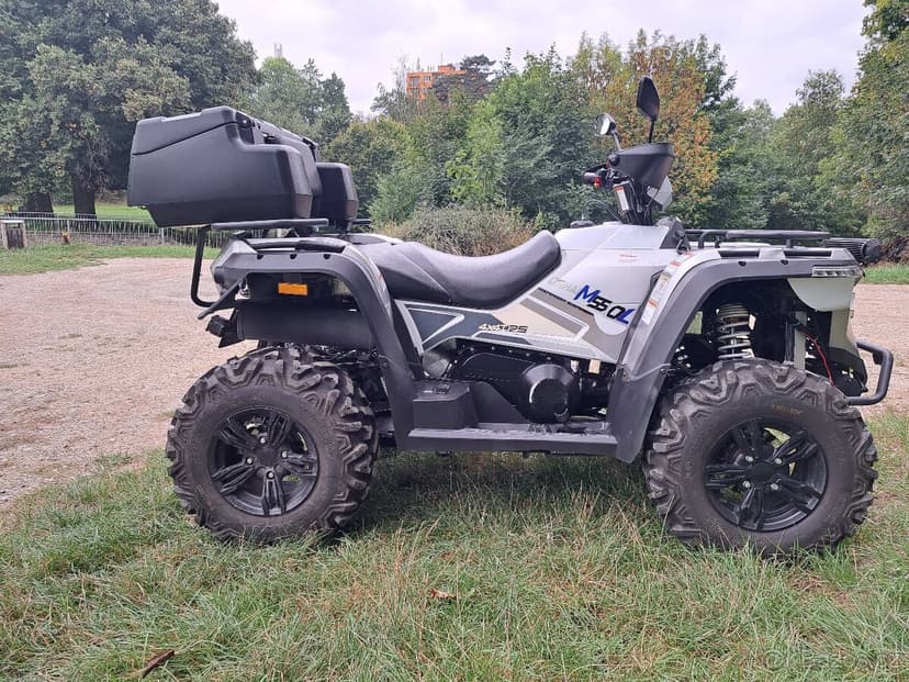 Čtyřkolka Linhai M550L, čerstvě po STK