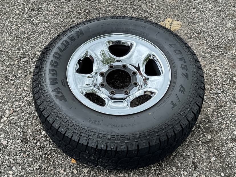 17" 8x165 DODGE RAM 2500 3500 CHROM ORIGINÁL