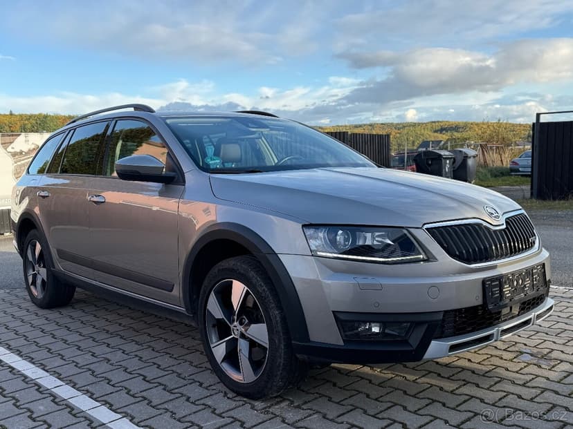 SKODA OCTAVIA SCOUT 2016 4X4 1.8 TSI DSG WEBASTO TOP VYBAVA