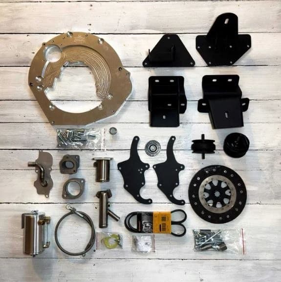 JEEP CHEROKEE XJ 2.5TD - SADA PŘÍSLUŠENSTVÍ PRO SWAP M57