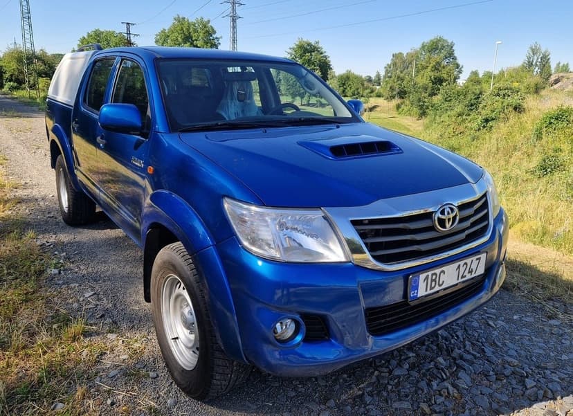 Toyota Hilux 2,5 D-4d, DoubleCab 106 kW, 1 majitel, ČR,