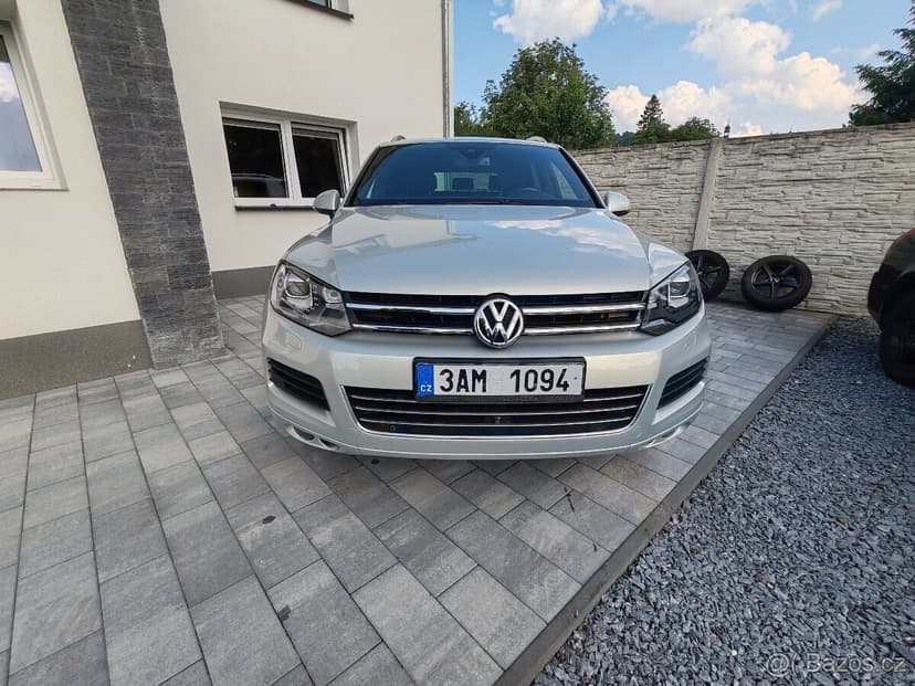 VW Touareg 3.0Tdi V6 180kW BLUEMOTION 2012 tažné 3,5t