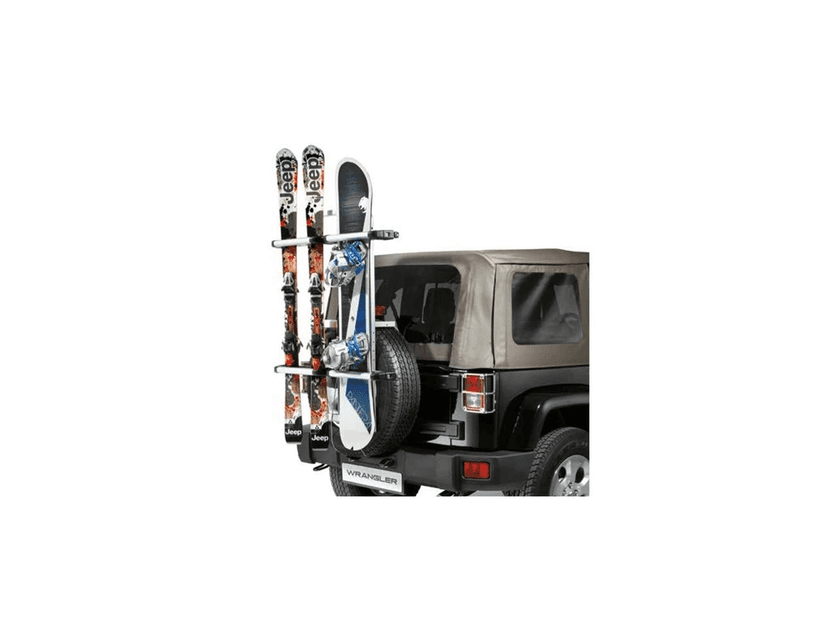 Originální nosič lyží a snowboardů jeep wrangler jk