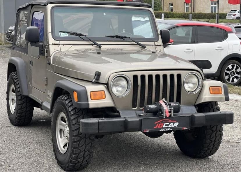 Jeep Wrangler 2.4i Sport 4x4 NAVIJÁK TAŽNÉ manuál 105 kw