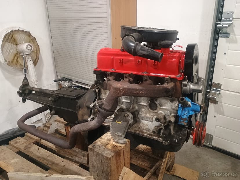 Prodám - vyměním 2x motor 1.6 A 1.8 ohc pinto + převodovka