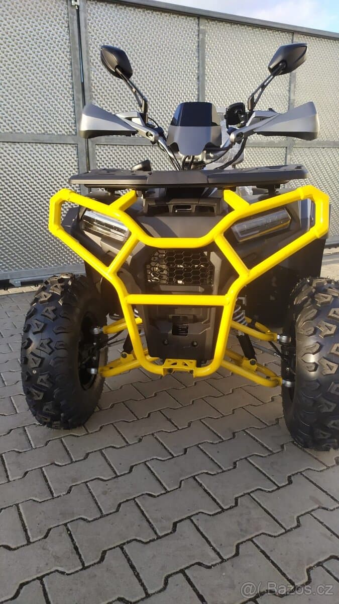 Čtyřkolka MiniRocket AFX200L, variátor 10 kola, šedá