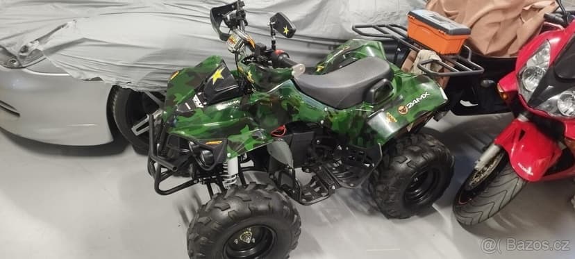 Dětská elektro čtyřkolka ATV Warrior XL 1000W 48V kola 8