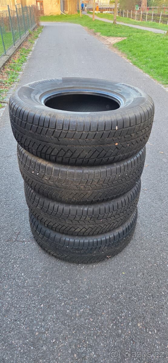 4x zimní pneu Continental TS850 255/70 R16, vzorek 8mm