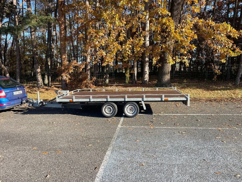 Univerzální podvalník  SALLAS 2700 kg, 196x405 cm, sklopný