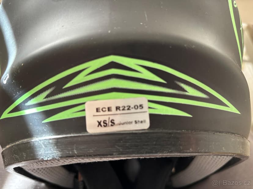 Moto přilba Tornado JST Enduro Junior + kalhoty SHIFT