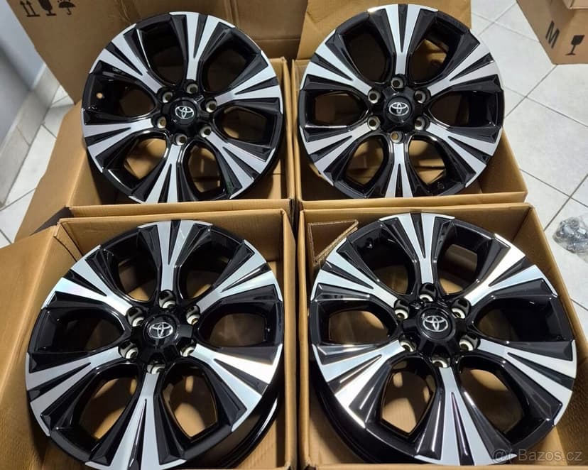 Nové Originál alu TOYOTA LAND CRUISER 6x139,7 R19