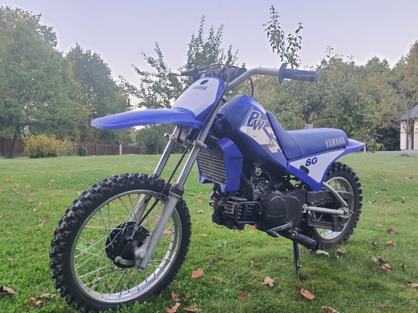 Yamaha PW 80 - SUPER STAV + SERVIS 33.000,- Kč
