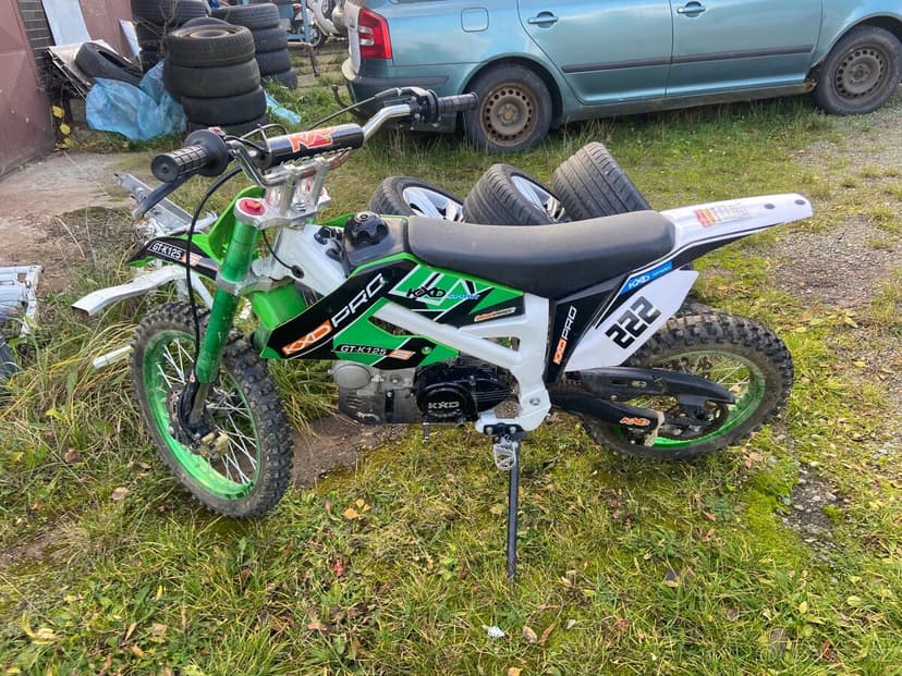 Pitbike skoro nejetý