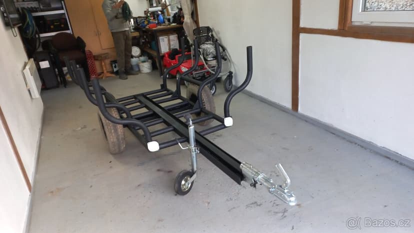 Vyvážečka, vlek na dřevo za čtyřkolku