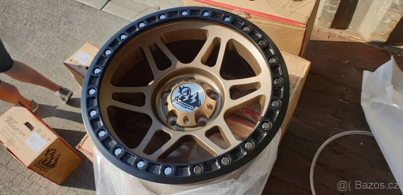 Alu kola 17” vhodné na Jeep Wrangler STAR BRONZE