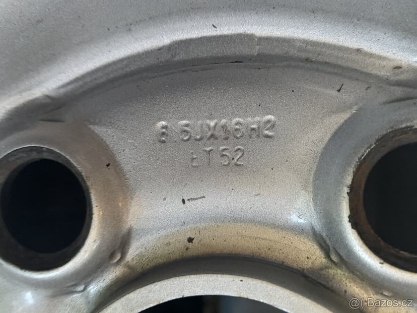 Plechové disky 6,5Jx16H2 ET52