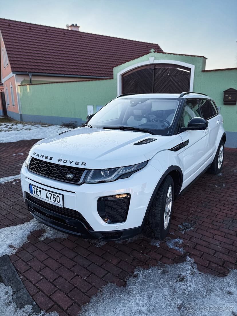 Range Rover Evoque 2.0 D, 132 kW, 2015 skvělý stav