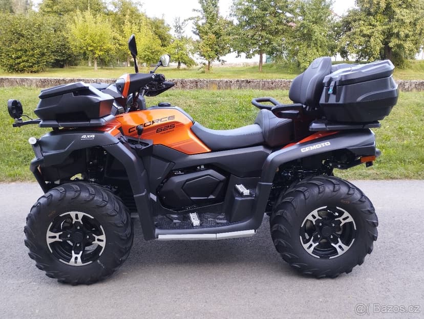 CFmoto Gladiator X625, A, EPS, 2022, bílá Spz, výbava.