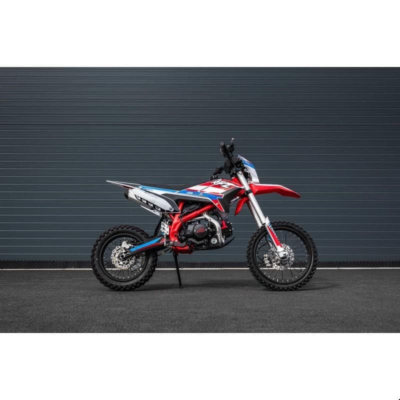 Pitbike Leramotors Thunder 125ccm, kola 17/14, cervena