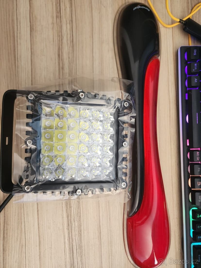 LED pracovní světla 6" 180W – sada s kabeláží a relé