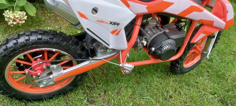 Nová dětská benzinová minikroska 49ccm